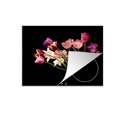 Herdabdeckplatte 60x52 cm Tulpen - Stilleben - Blumen