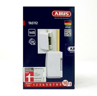 ABUS TAS112 W EK weiß | Tür Zusatzsicherung | Einbruchschutz gegen Aufhebeln