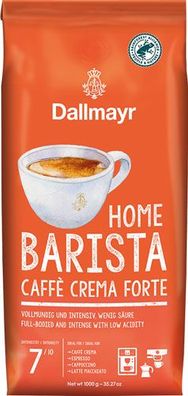 Dallmayr Home Barista Caffè Crema Forte, Ganze Bohne