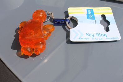 Schlüsselring, Schlüsselanhänger KOZIOL Key Ring Engel, Schutzengel; orange