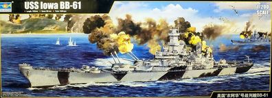 Trumpeter USS Iowa BB61 Battleship Battle of Leyte Gulf in 1:200 Trumpeter 3706