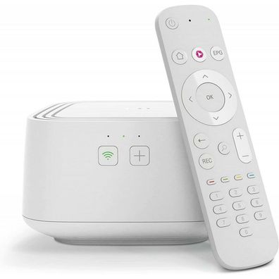 Telekom MagentaTV Box Weiß Premium TV-Box WLAN Bluetooth Fernbedienung NEU OVP