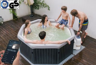 Whirlpool MSPA Tuscany Neu mit APP Funktion Outdoor Indoor Pool XXL 6 Personen