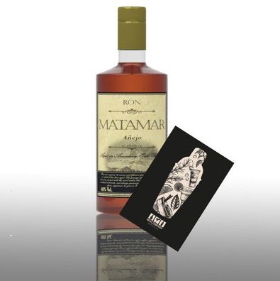 Rum Ron Matamar Anejo 0,7L (40% Vol) Product of Spain- (Enthält Sulfite]