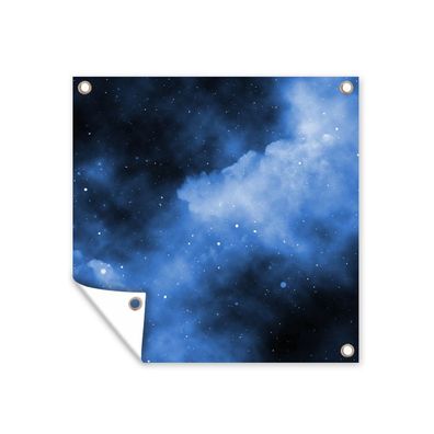 Outdoor-Poster Gartenposter 200x200 cm Sterne - Weltraum - Universum