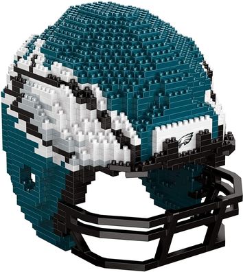 NFL Philadelphia Eagles 3D BRXLZ Puzzle Helm Set Football Footballhelm