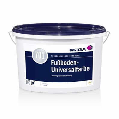 MEGA 701 Fussboden Universalfarbe 12,5 Liter mausgrau