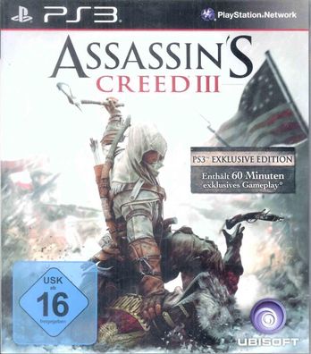 Assassin's Creed 3 - Bonus Edition (100% uncut) - PS3 Spiel PlayStation 3