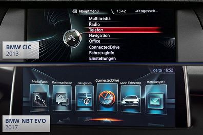 TV DVD Freischaltung für BMW, Mini CIC iDrive NBT EVO Professional F/ G-Serie ID7 ...