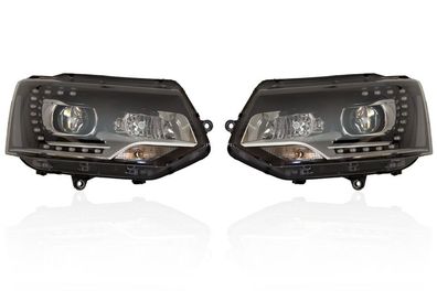 Bi-Xenon Scheinwerfer LED TFL für VW T5 GP