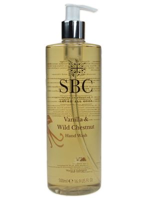 SBC Hand Wash Vanilla & Wild Chestnut Handseife 500ml