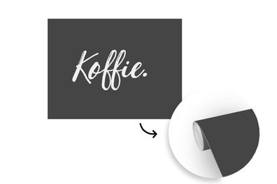 Tapete Fototapete - 275x220 cm Kaffee - Sprichwörter - Koffein - Zitate