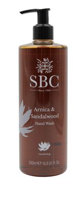 SBC Hand Wash Arnica & Sandalwood Handseife 500ml Arnika & Sandelholz