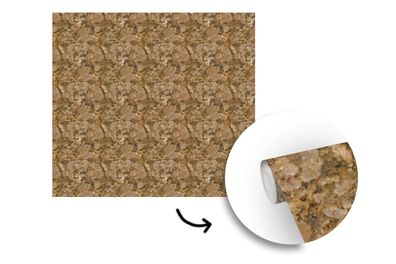 Tapete Fototapete - 280x280 cm Muster - Struktur - Granit (Gr. 280x280 cm)