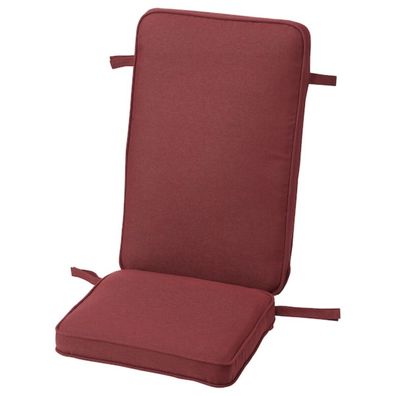 JÄRPÖN Ikea Rücken- und Sitzkissenbezug, für draußen 116x45 cm braunrot NEU OVP