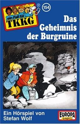 TKKG 154 - Das Geheimnis der Burgruine (MC] Neuware
