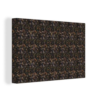 Leinwandbilder - Wanddeko 60x40 cm Muster - Struktur - Granit (Gr. 60x40 cm)