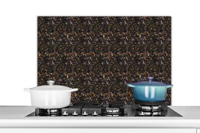 Spritzschutz Küchenrückwand - 90x60 cm Muster - Struktur - Granit (Gr. 90x60 cm)