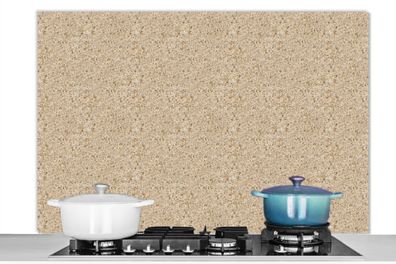 Spritzschutz Küchenrückwand - 120x80 cm Muster - Granit - Stein (Gr. 120x80 cm)