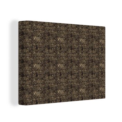 Leinwandbilder - Wanddeko 40x30 cm Textur - Granit - Muster (Gr. 40x30 cm)