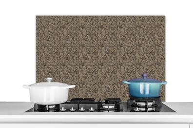 Spritzschutz Küchenrückwand - 80x55 cm Muster - Granit - Stein (Gr. 80x55 cm)
