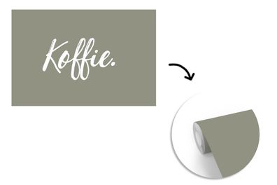 Tapete Fototapete - 360x240 cm Sprichwörter - Kaffee - Zitate - Küche