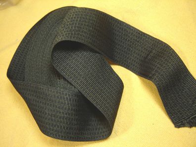 Ripsband Herren Hutband gemustert hochwertig schwarz grün 4,8 cm breit je Meter RB47
