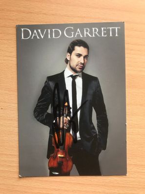 David Garrett Autogrammkarte - Musik - #1600