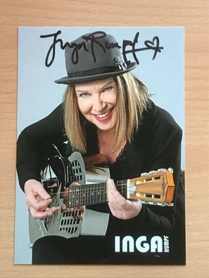 Inga Rumpf Autogrammkarte - Musik - #1676