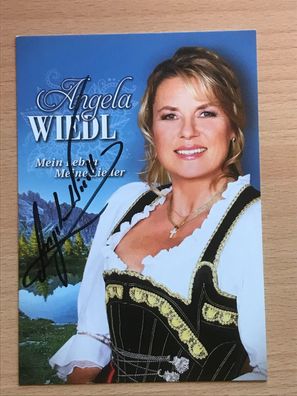 Angela Wiedl Autogrammkarte - Musik - #1695
