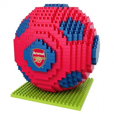 Arsenal London FC Fussball 3D BRXLZ Puzzle Fußball Bausteine 5015860295362