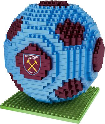 West Ham United London FC Fussball 3D BRXLZ Puzzle Fußball Bausteine 5015860295478