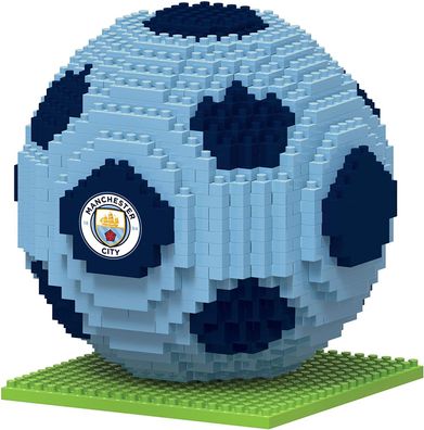 Manchester City FC Fussball 3D BRXLZ Puzzle Fußball Bausteine 5051586005571