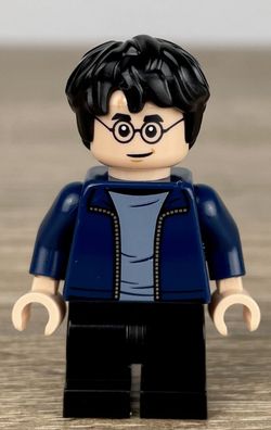 Lego Harry Potter, Dark Blue Open Jacket, Black Medium Legs (hp288) NEU