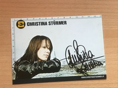 Christina Stürmer Autogrammkarte - Musik - #1742