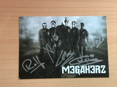 Megaherz Autogrammkarte - Musik - #1740