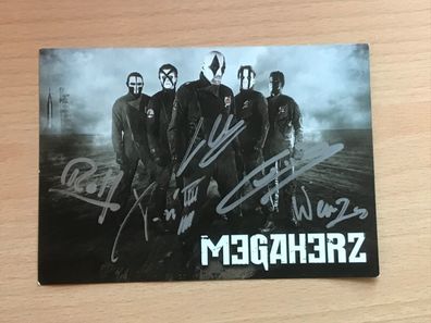 Megaherz Autogrammkarte - Musik - #1739