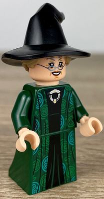 Lego Harry Potter, Professor Minerva McGonagall, Dark Green Robe (hp274) NEU
