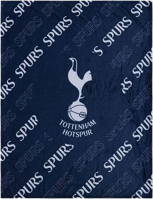 Tottenham Hotspurs Kuscheldecke Supreme Plush Throw Decke 5051586184788