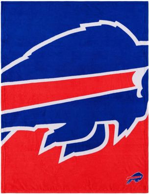 NFL Buffalo Bills Kuscheldecke für Sofa Couch Supreme Plush Throw Decke 5051586187512