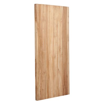 Teak Esstischplatte Baumkante Tischplatte Esstisch Massivholzplatte Chronic