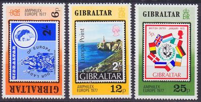 Gibraltar [1977] MiNr 0364-66 ( * * / mnh )