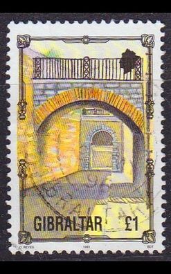 Gibraltar [1993] MiNr 0673 ( O/ used ) Architektur