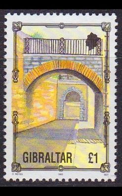 Gibraltar [1993] MiNr 0673 ( oG/ no gum ) Architektur