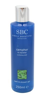 SBC Camphor & Menthol Bath & Shower Gel 250ml