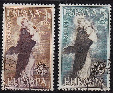 Spanien SPAIN [1963] MiNr 1411-12 ( O/ used ) CEPT