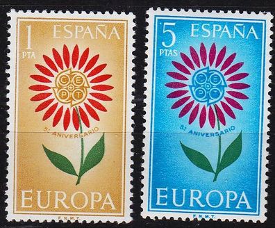 Spanien SPAIN [1964] MiNr 1501-02 ( * * / mnh ) CEPT