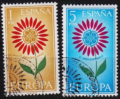 Spanien SPAIN [1964] MiNr 1501-02 ( O/ used ) CEPT