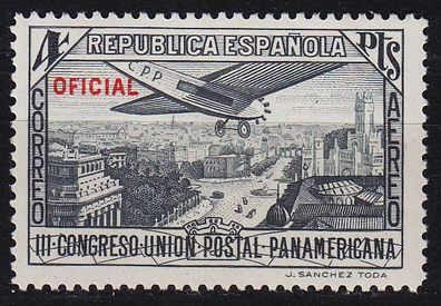 Spanien SPAIN [Dienst] MiNr 0035 a ( * / mh )