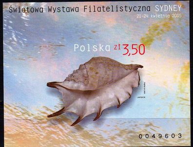 POLEN POLAND [2005] MiNr 4180 Block 161 B ( * */ mnh ) Tiere
